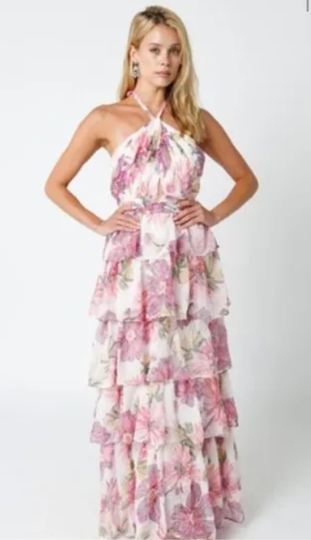 The Hibiscus Halo Dress