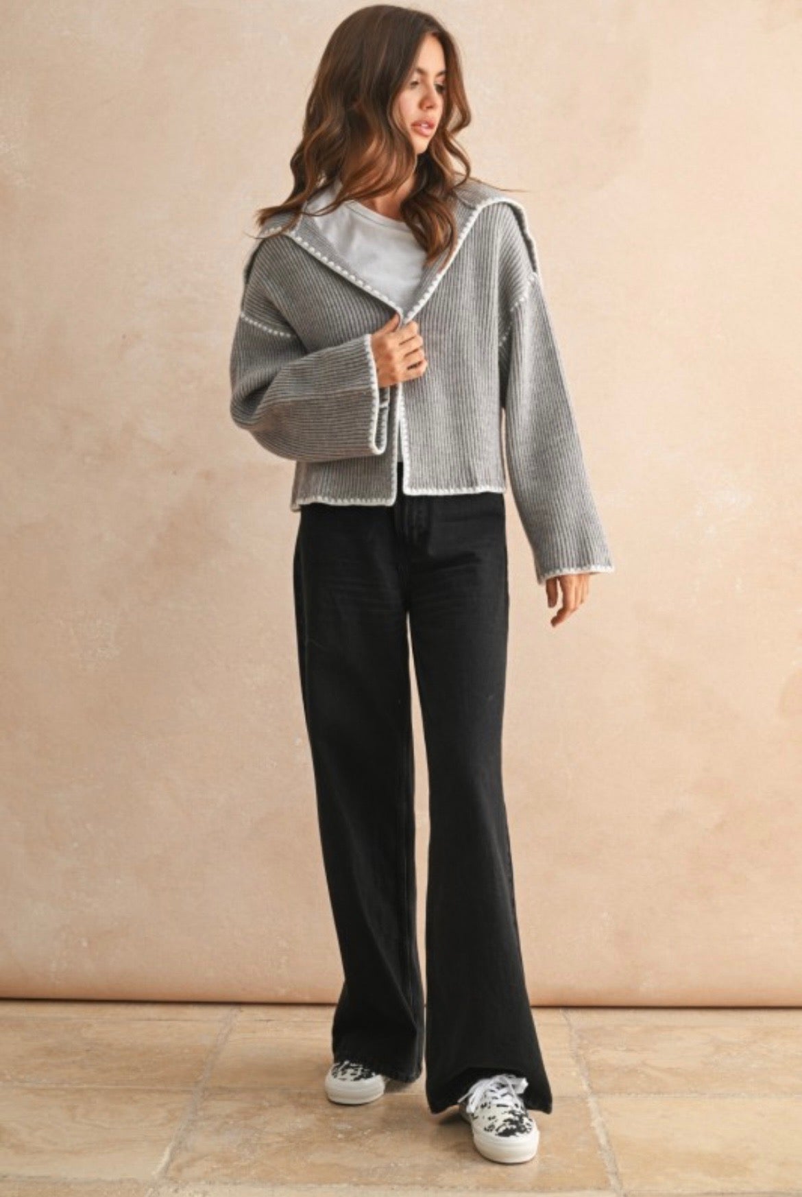 The Shawl Collar Cardigan