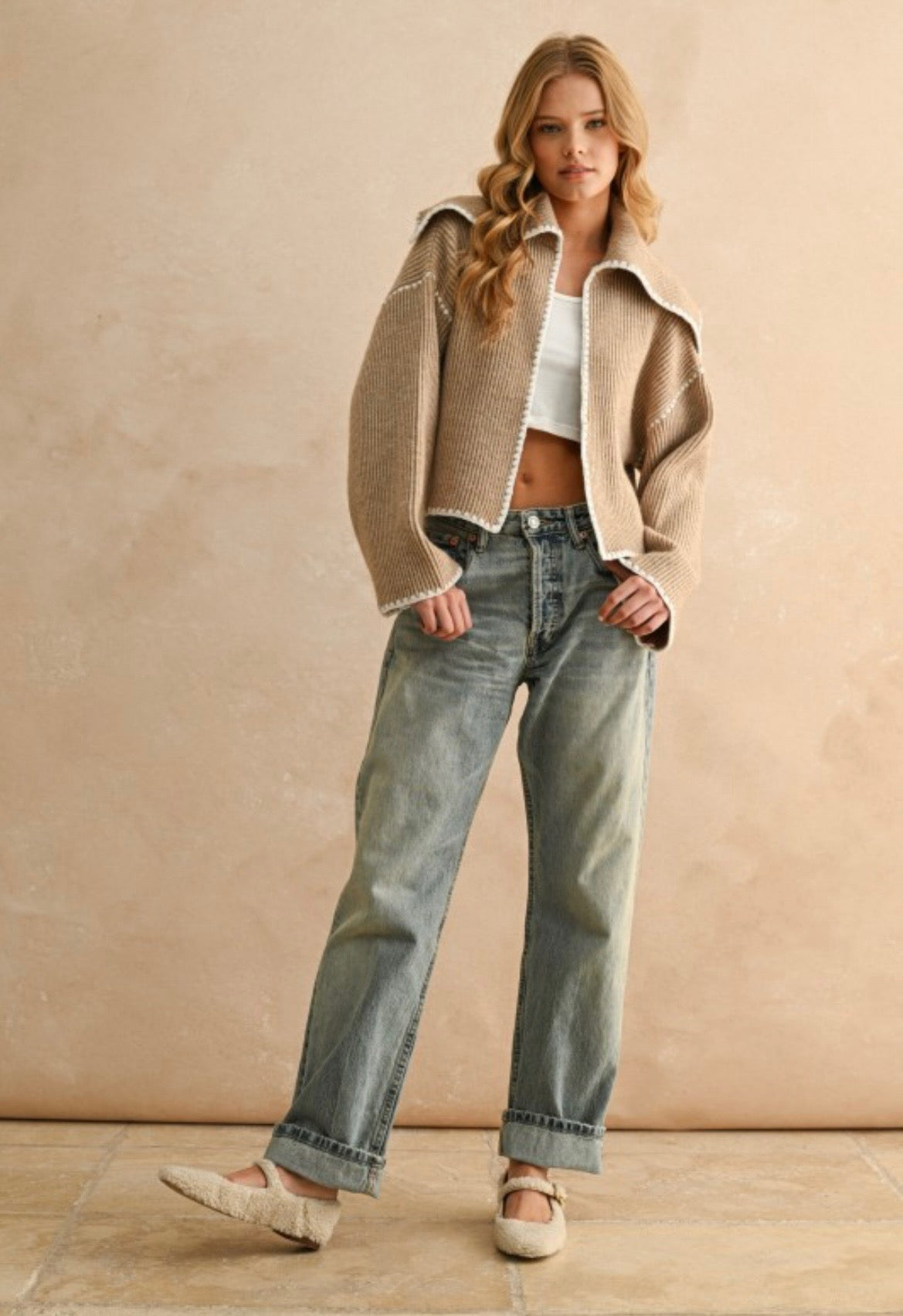 The Shawl Collar Cardigan